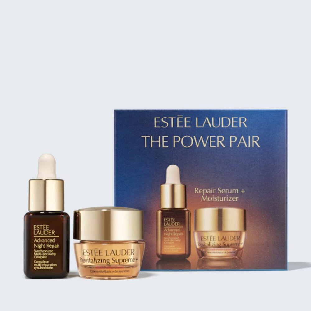 The Power Pair Repair Serum + Moisturizer Mini Skincare Set
